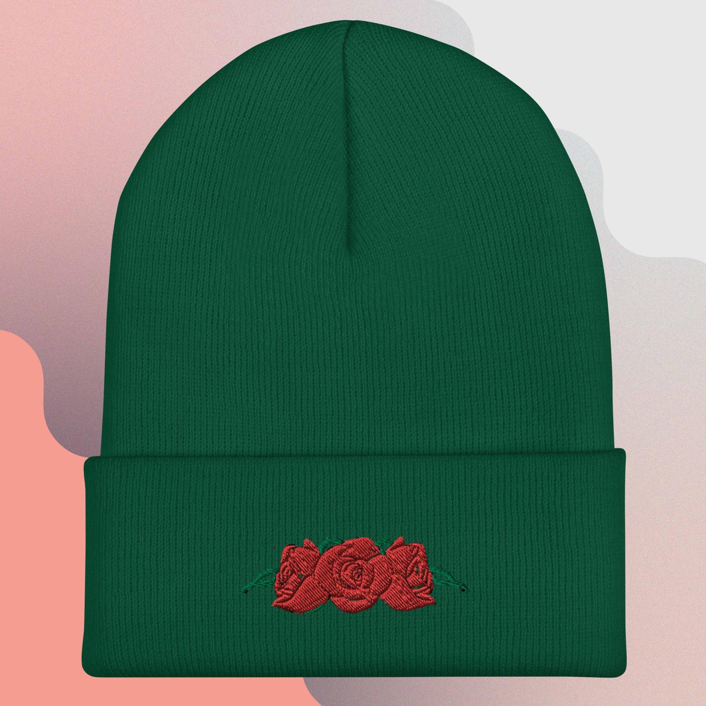 Three roses Beanie
